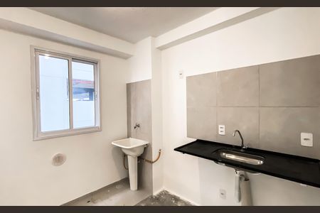 Cozinha  de apartamento à venda com 2 quartos, 39m² em Jardim America da Penha, São Paulo
