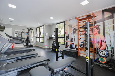 Apartamento para alugar com 60m², 2 quartos e 2 vagas Apartamento para alugar com 60m², 2 quartos e 2 vagasÁrea comum - Academia