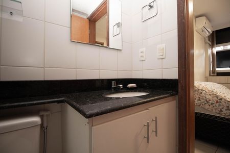 Studio para alugar com 45m², 1 quarto e 1 vaga Studio para alugar com 45m², 1 quarto e 1 vagaBanheiro da Suíte