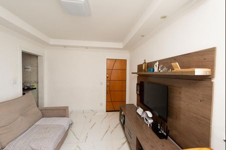 Sala de apartamento à venda com 2 quartos, 54m² em Jardim Riacho das Pedras, Contagem