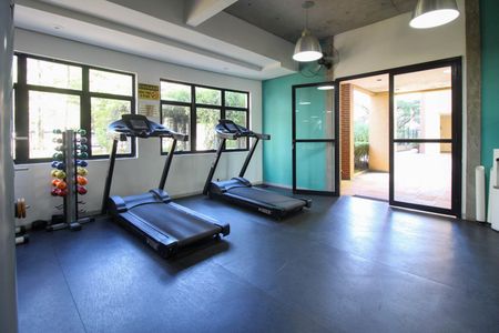 Apartamento à venda com 58m², 1 quarto e 2 vagas Apartamento à venda com 58m², 1 quarto e 2 vagasAcademia