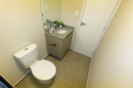 Studio para alugar com 26m², 1 quarto e sem vaga Studio para alugar com 26m², 1 quarto e sem vagaBanheiro
