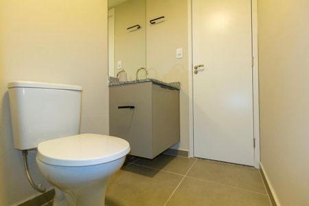 Studio para alugar com 26m², 1 quarto e sem vaga Studio para alugar com 26m², 1 quarto e sem vagaBanheiro