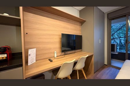 Studio à venda com 28m², 1 quarto e sem vaga