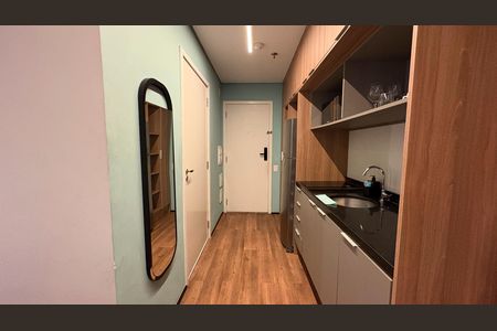 Studio à venda com 28m², 1 quarto e sem vaga