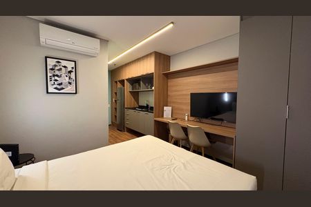 Studio à venda com 28m², 1 quarto e sem vaga
