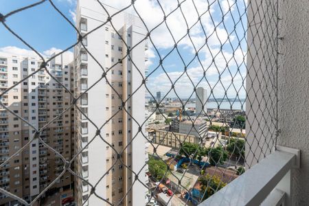 Varanda da Sala de apartamento para alugar com 1 quarto, 35m² em Santo Cristo, Rio de Janeiro