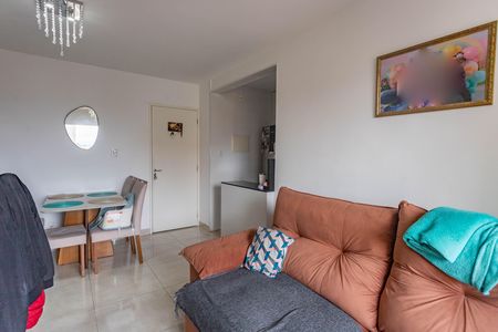Sala  de apartamento à venda com 2 quartos, 50m² em Centro, Diadema