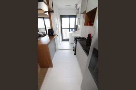 Cozinha de apartamento para alugar com 2 quartos, 58m² em Jardim Esplanada, São José dos Campos