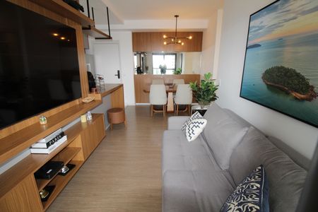 Sala de apartamento para alugar com 2 quartos, 58m² em Jardim Esplanada, São José dos Campos