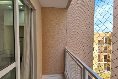 Varanda da Sala  de apartamento para alugar com 2 quartos, 52m² em Jardim das Bandeiras, Campinas
