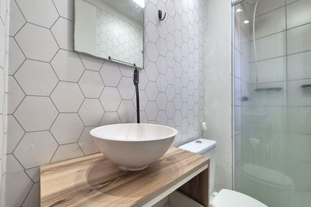 Apartamento para alugar com 52m², 2 quartos e 1 vaga Apartamento para alugar com 52m², 2 quartos e 1 vagaBanheiro