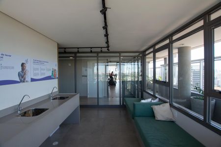 Apartamento para alugar com 33m², 1 quarto e 1 vaga Apartamento para alugar com 33m², 1 quarto e 1 vagaLAVANDERIA