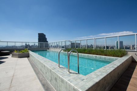 Apartamento para alugar com 33m², 1 quarto e 1 vaga Apartamento para alugar com 33m², 1 quarto e 1 vagaPISCINA