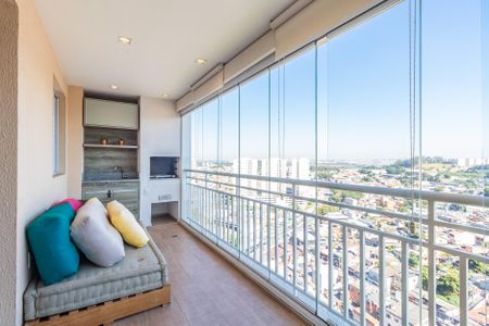 Varanda Gourmet de apartamento à venda com 4 quartos, 105m² em Jardim Tupanci, Barueri
