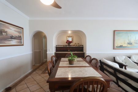 Sala de apartamento para alugar com 4 quartos, 145m² em Morro do Maluf, Guarujá