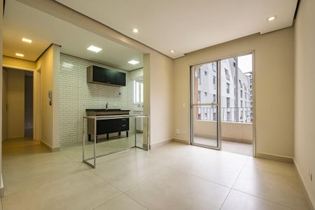 Sala/Cozinha de apartamento para alugar com 1 quarto, 41m² em Paraíso, São Paulo