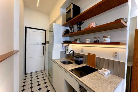 Studio à venda com 34m², 1 quarto e sem vaga