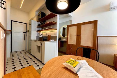 Studio à venda com 34m², 1 quarto e sem vaga