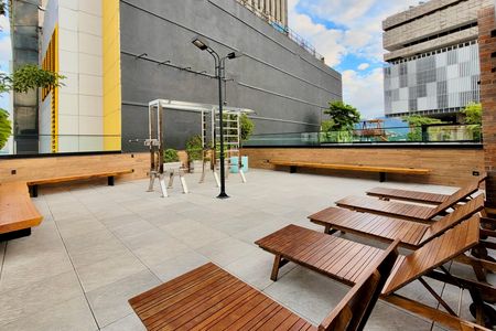 Studio à venda com 34m², 1 quarto e sem vaga