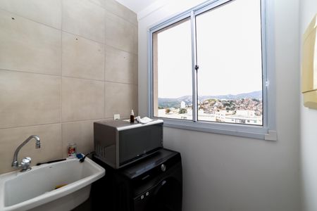 Apartamento para alugar com 60m², 1 quarto e 2 vagas Apartamento para alugar com 60m², 1 quarto e 2 vagasCozinha e Área de Serviço