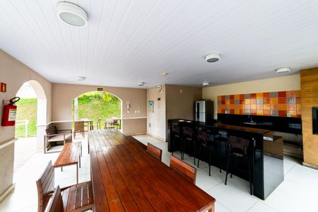 Apartamento para alugar com 60m², 1 quarto e 2 vagas Apartamento para alugar com 60m², 1 quarto e 2 vagasÁrea comum - Churrasqueira