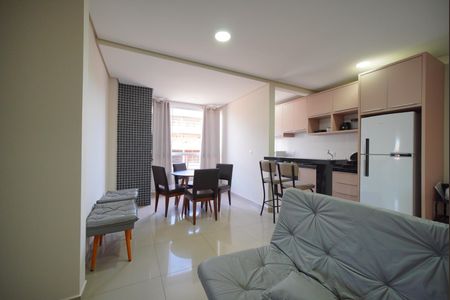 Sala de apartamento para alugar com 1 quarto, 64m² em Ingleses do Rio Vermelho, Florianópolis
