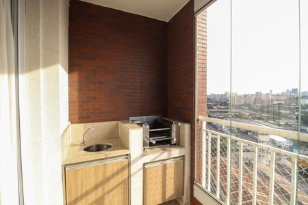 Varanda da Sala de apartamento para alugar com 2 quartos, 70m² em Jaguaré, São Paulo