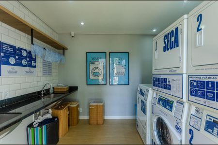 Apartamento para alugar com 34m², 2 quartos e sem vaga Apartamento para alugar com 34m², 2 quartos e sem vagaLavanderia