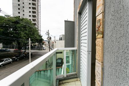 Varanda da Suíte 1 de casa para alugar com 3 quartos, 180m² em Vila Matilde, São Paulo