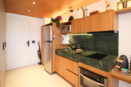 Studio para alugar com 27m², 1 quarto e sem vaga Studio para alugar com 27m², 1 quarto e sem vagaCozinha