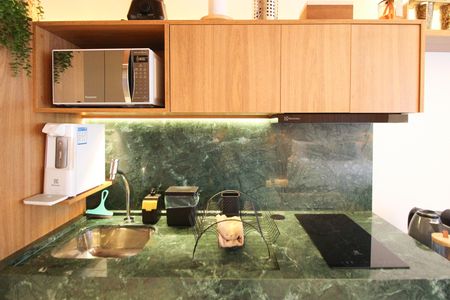 Studio para alugar com 27m², 1 quarto e sem vaga Studio para alugar com 27m², 1 quarto e sem vagaCozinha