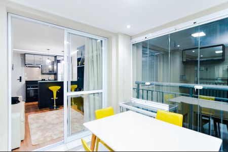 Varanda da Sala de kitnet/studio para alugar com 1 quarto, 38m² em Jardim Flor da Montanha, Guarulhos
