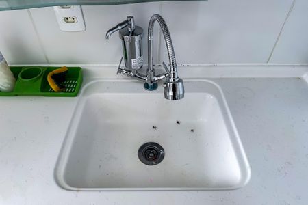 Apartamento para alugar com 25m², 1 quarto e sem vaga Apartamento para alugar com 25m², 1 quarto e sem vagaCozinha e Área de Serviço
