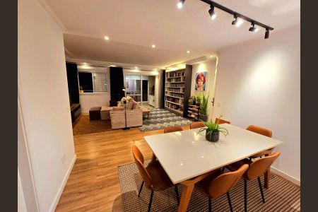 Sala de Jantar de apartamento à venda com 3 quartos, 118m² em Vila Bastos, Santo André