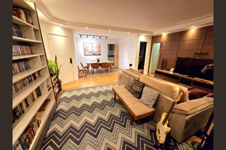 Apartamento à venda com 118m², 3 quartos e 3 vagasSala