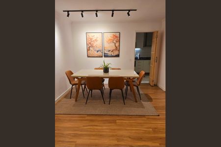 Sala de Jantar de apartamento à venda com 3 quartos, 118m² em Vila Bastos, Santo André