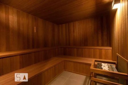 Studio para alugar com 28m², 1 quarto e sem vagaSauna