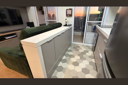 Cozinha de apartamento para alugar com 1 quarto, 38m² em Belenzinho, São Paulo
