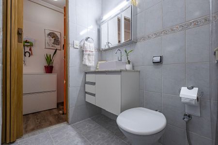 Banheiro de apartamento à venda com 1 quarto, 40m² em Jardim Paulista, São Paulo