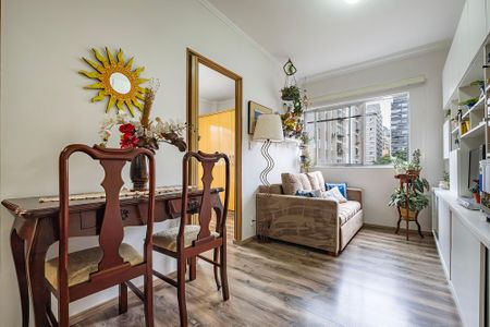Sala de apartamento à venda com 1 quarto, 40m² em Jardim Paulista, São Paulo