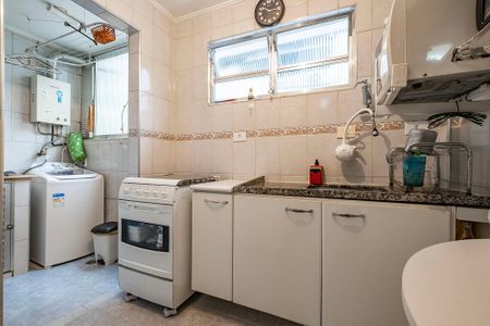Cozinha de apartamento à venda com 1 quarto, 40m² em Jardim Paulista, São Paulo