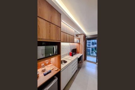 Studio para alugar com 26m², 1 quarto e sem vaga Studio para alugar com 26m², 1 quarto e sem vagaCozinha