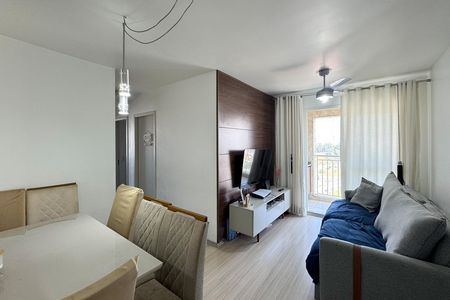 Sala de apartamento para alugar com 3 quartos, 59m² em Ferrazópolis, São Bernardo do Campo
