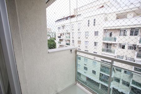 Varanda da Sala de apartamento à venda com 2 quartos, 60m² em Taquara, Rio de Janeiro