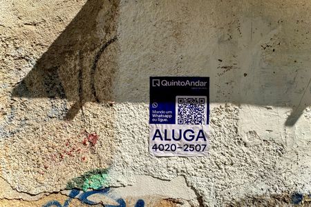 Placa de apartamento para alugar com 1 quarto, 17m² em Lapa, Rio de Janeiro