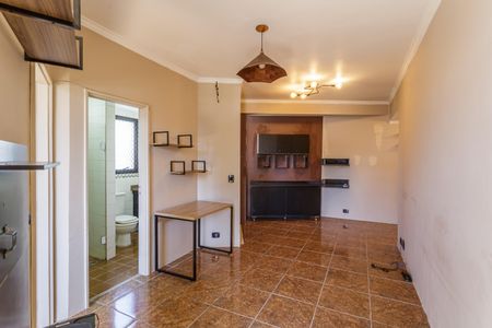 Sala/Cozinha de apartamento para alugar com 1 quarto, 39m² em Indianópolis, São Paulo