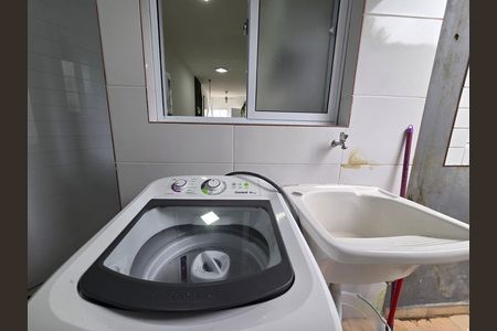 Área de Serviço de casa de condomínio para alugar com 2 quartos, 70m² em Princesa, Praia Grande