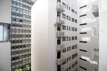 Vista da Varanda de kitnet/studio à venda com 1 quarto, 22m² em Jardim Paulista, São Paulo