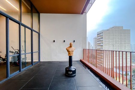 Studio para alugar com 26m², 1 quarto e sem vaga Studio para alugar com 26m², 1 quarto e sem vagaÁrea comum - Academia